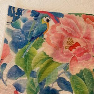 Chinoiserie Blue & White Vases Pillow Cover 18x18 NWOT